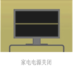 Image of appliance modes being set up before going out